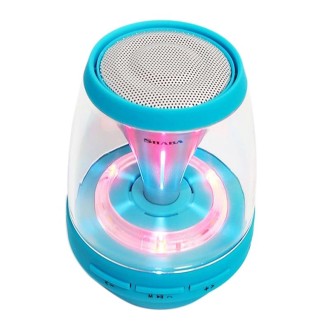 SHABA VS-18 Bluetooth 4.2 Multi-function Portable Small Magic Lamp Colorful Wireless Bluetooth Speaker (Blue)