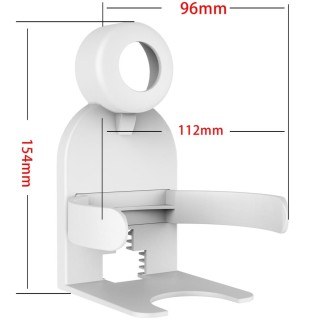 JGL01 Wall-Mounted Bracket For Google Nest Wifi Router + Point(White)