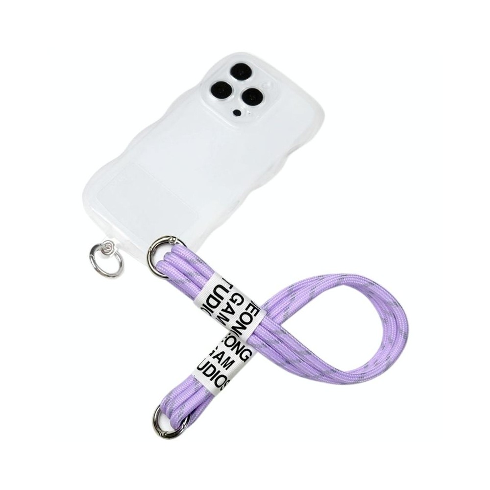 imak Short Style Phone Anti-Lost Lanyard(Purple)