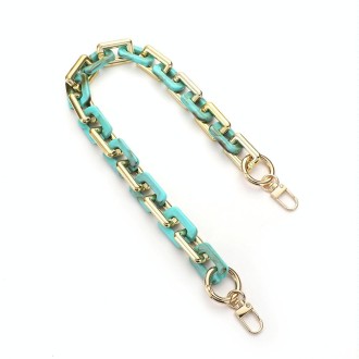 Retro Mobile Phone Chain Lanyard Tortoiseshell Acrylic Resin Bag Chain with Spacer, Spec: L205-2HS-100cm