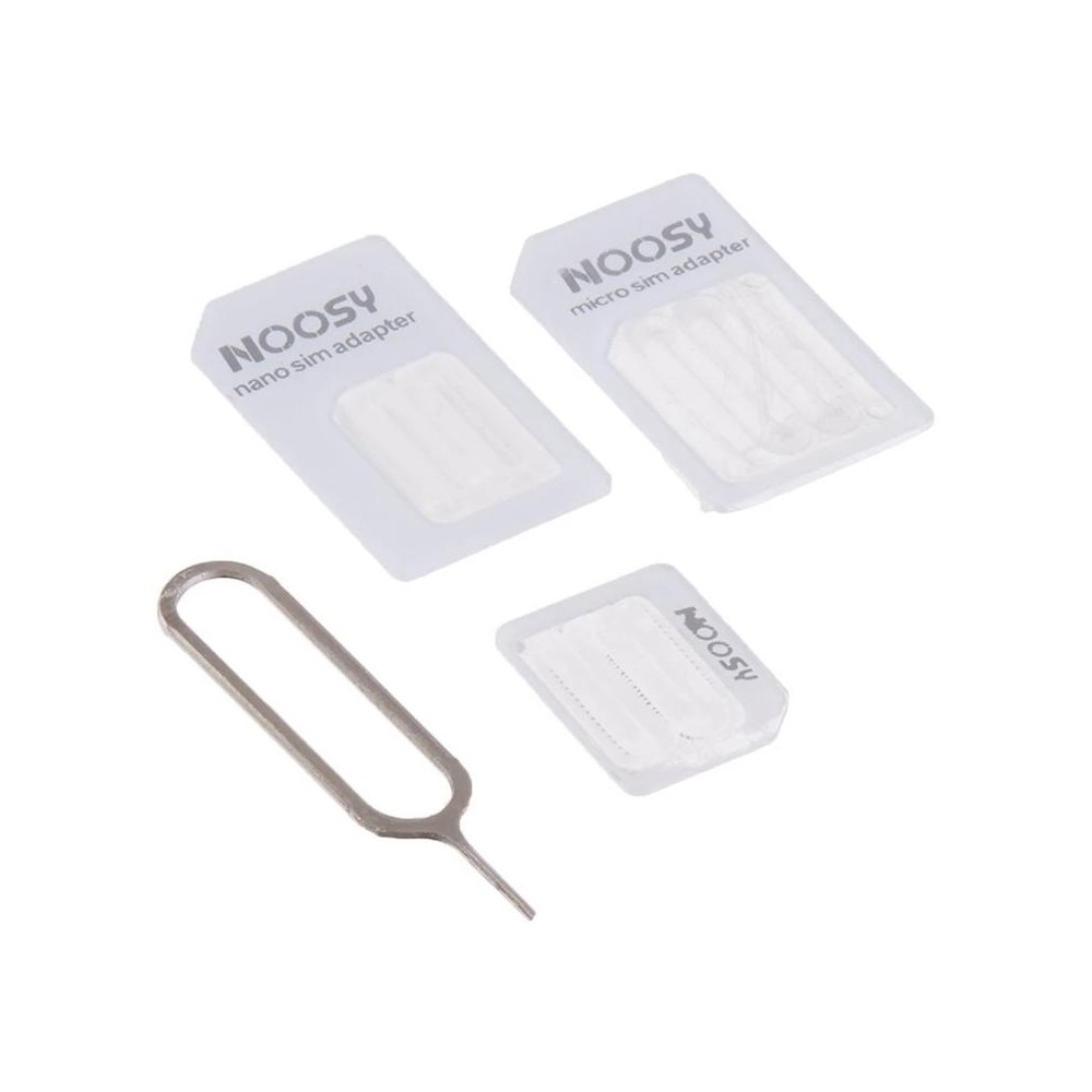 4 in 1 (Nano SIM to Micro SIM Card+ Micro SIM to Standard Card + Nano SIM to Standard Card + Sim Card Tray Holder Eject Pin Key 