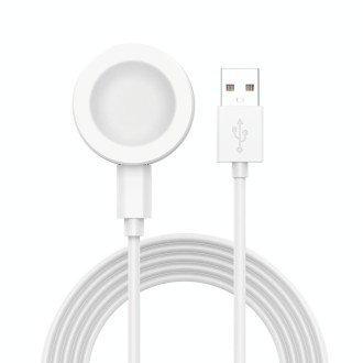 Smart Watch Magnetic Charging Cable, Length: 1m, Split Version(White)