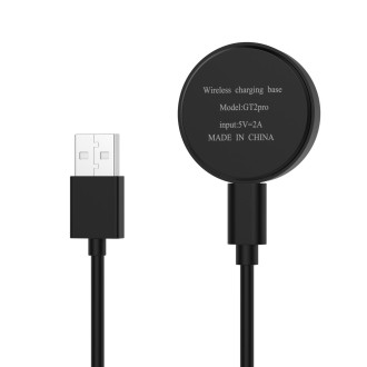 For Huawei Watch GT 3 Pro Smart Watch Magnetic Charging Cable, Length: 1m, Split Version(Black)