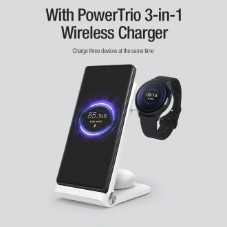 NILLKIN For Xiaomi S1 Pro USB-C / Type-C Mini Portable Smart Watch Charger(White)