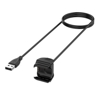 USB Fast Charging Replacement Charger Cable for Xiaomi Band 5/6(CA5446B/CA8856), Cable Length:1m(Black)