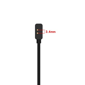 For Xiaomi Redmi Watch 2 / Watch 2 Lite Smart Watch Charging Cable, Length:1m(Black)