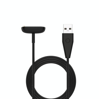 For Fitbit Charge 6 USB Port Smart Watch Charging Cable with Reset Key, Length:50cm