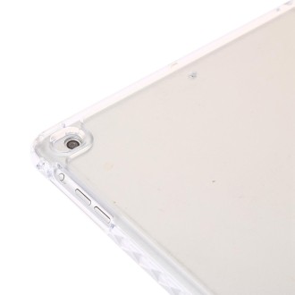 Clear Acrylic Leather Tablet Case For iPad Air 2 / Air / 9.7 2018 / 9.7 2017(Grey)