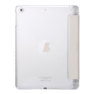 Clear Acrylic Leather Tablet Case For iPad Air 2 / Air / 9.7 2018 / 9.7 2017(Grey)