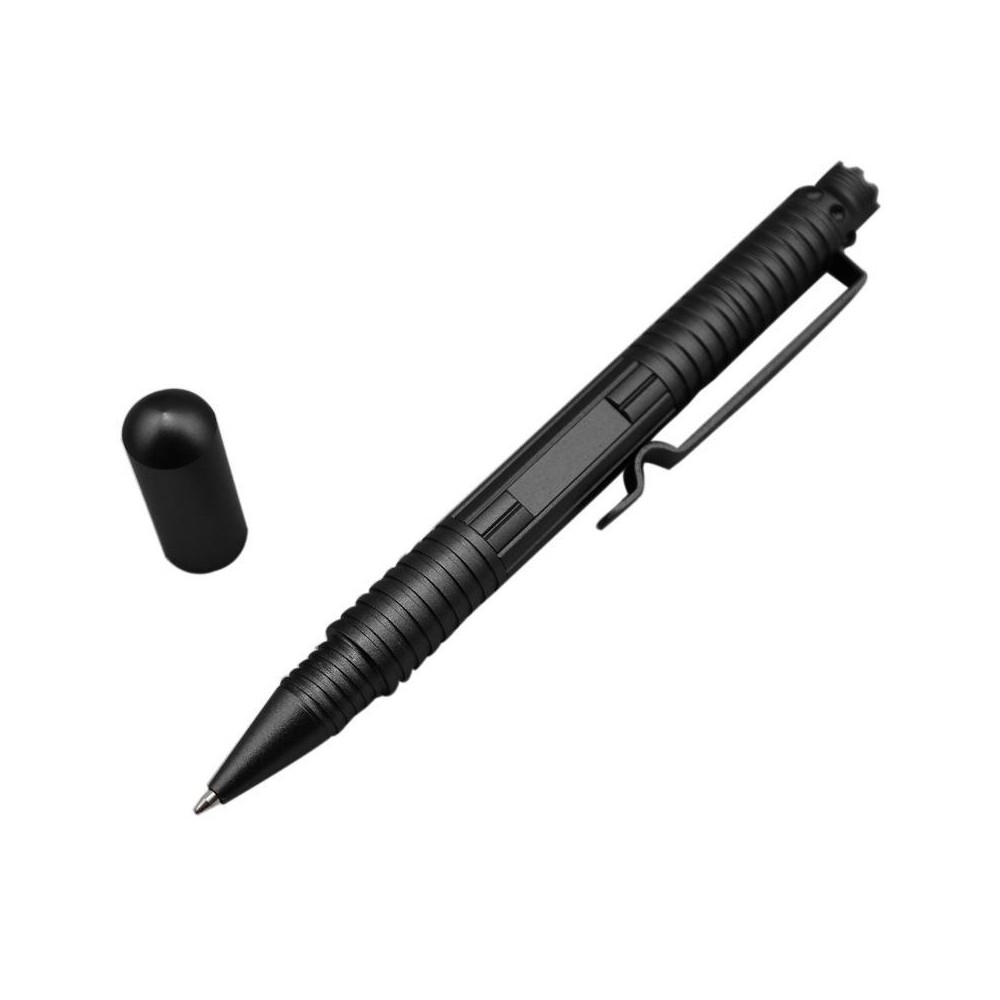 Portable Multi-function Pen Self Defense Supplies Weapons Protection Tool(Black)