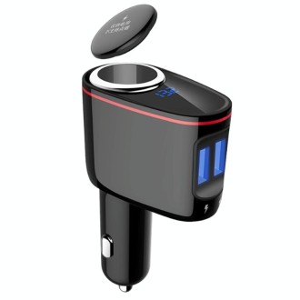 S-06A Multifunctional Car Cigarette Lighter 100W One for Two High Power Charger