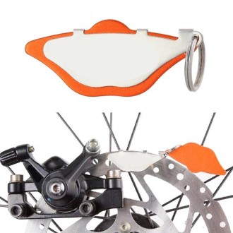 TJP-001 Portable Brake Disc Adjustment Pad Maintenance And Repair Adjustment Gasket(Orange)