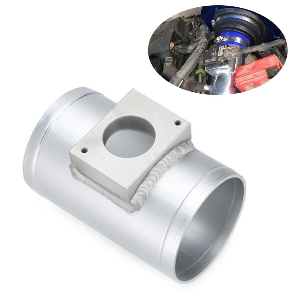 76mm XH-UN601 Car Modified Engine Air Flow Meter Flange Intake Sensor Base for Mitsubishi Lancer