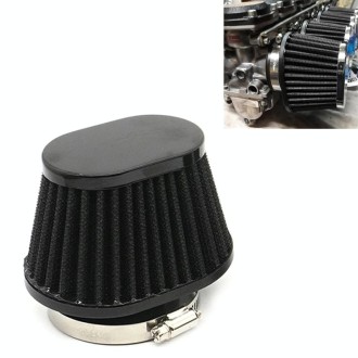 51mm XH-UN073 Mushroom Head Style Car Modified Air Filter Motorcycle Exhaust Filter(Black)