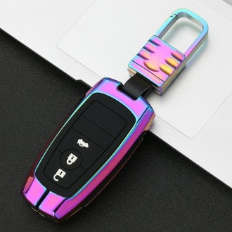 Car Luminous All-inclusive Zinc Alloy Key Protective Case Key Shell for Ford G Style Smart 3-button (Colour)