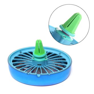 Car Vent Fan Multi-function USB Interface LED Lamp Portable Fan