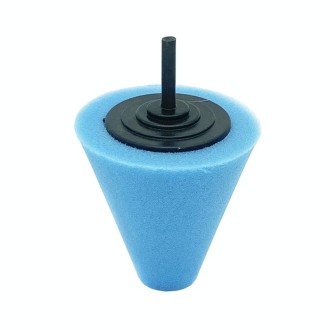 Car Cone 3 inch Polishing Sponge Waxing Sponge Wheel(Blue)