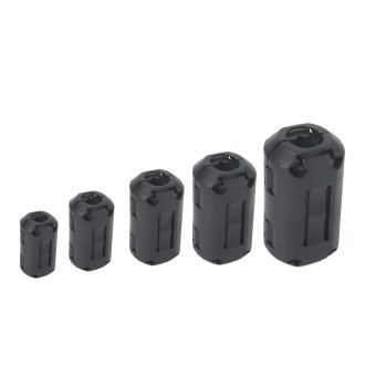 20 PCS / Pack 3.5mm/5mm/7mm/9mm/13mm Anti-interference Degaussing Ring Ferrite Ring Cable Clip Core Noise Suppressor Filter