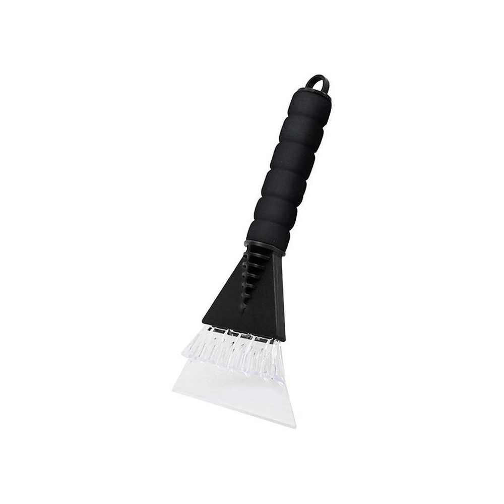 Car De-icer Shovel Multifunctional Frost Scraping Snow Sweeping Brush(Black)