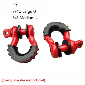 Off-Road Trailer Modified U-Hook Shackle Sheath(Random Color Delivery)