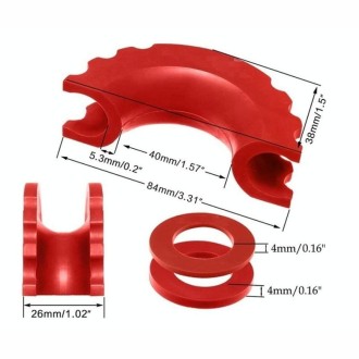 Off-Road Trailer Modified U-Hook Shackle Sheath(Random Color Delivery)