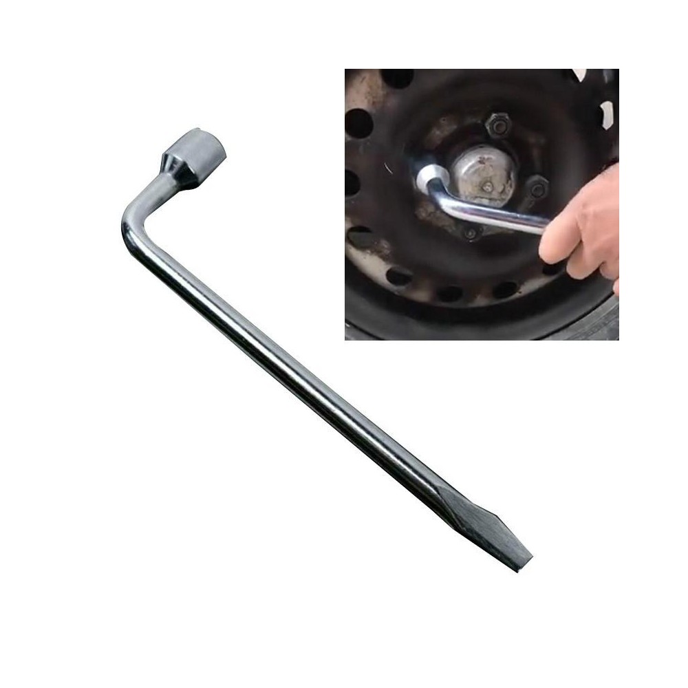 L-Type Car Tire Removal Tool Tire Wrench Socket Wrench, Specification: 21mm