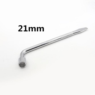 L-Type Car Tire Removal Tool Tire Wrench Socket Wrench, Specification: 21mm