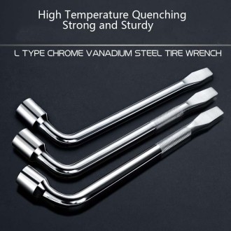 L-Type Car Tire Removal Tool Tire Wrench Socket Wrench, Specification: 23mm