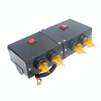 Car High-power Electric Heater Defroster, Specification:12V 4-hole