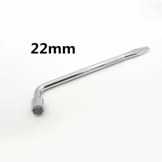 L-Type Car Tire Removal Tool Tire Wrench Socket Wrench, Specification: 22mm