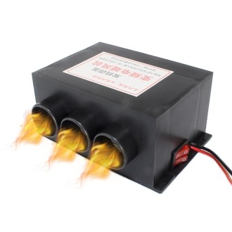 Engineering Vehicle Electric Heater Demister Defroster, Specification:DC 24V 3-hole