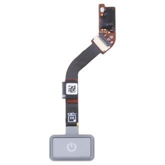 Power / Fingerprint Touch-ID Button Flex Cable for Microsoft Surface Laptop Go 1934(Silver)