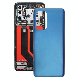 For OnePlus 9 Glass Battery Back Cover (Blue)