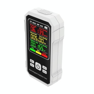 Electromagnetic Radiation Detector High Frequency Radiation Detector(White)