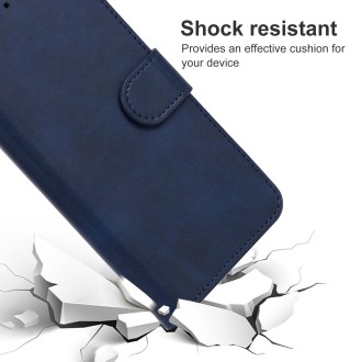 Leather Phone Case For DOOGEE X70(Blue)