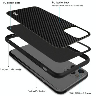 For Xiaomi Redmi K60 Ultra 5G IMAK LX-5 Series Shockproof PC + PU + TPU Protective Phone Case(Carbon Fiber Texture)