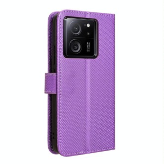 For Xiaomi Redmi K60 Ultra Diamond Texture Leather Phone Case(Purple)