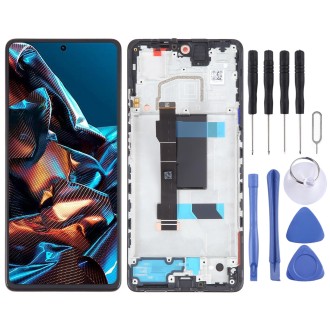 OLED Material Original LCD Screen For Xiaomi Poco X5 Pro Digitizer Full Assembly with Frame