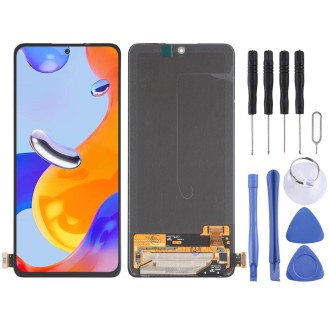 Super AMOLED Material Original LCD Screen and Digitizer Full Assembly for Xiaomi Redmi Note 11 Pro 4G / Redmi Note 11 Pro 5G / R