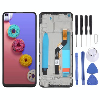 OEM LCD Screen For infinix S5 / S5 Lite X652 Digitizer Full Assembly with Frame