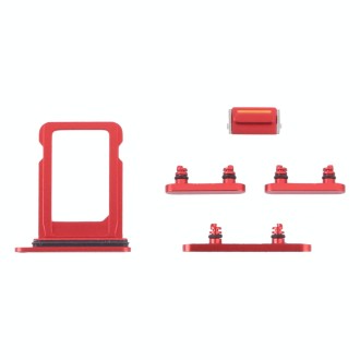 SIM Card Tray + Side Keys for iPhone 13 Mini(Red)