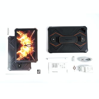 [HK Warehouse] Blackview Active 6 4G Rugged Tablet, 8GB+128GB, 10.1 inch Android 13 UNISOC T606 Octa Core Support Dual SIM, Glob