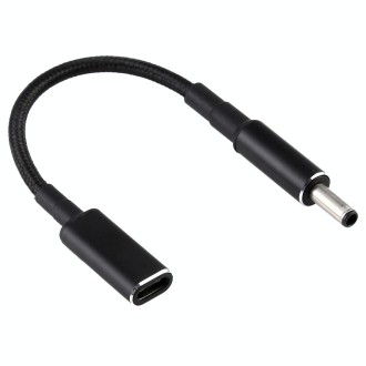 PD 100W 18.5-20V 4.5 x 0.6mm to USB-C / Type-C Adapter Nylon Braid Cable for Dell