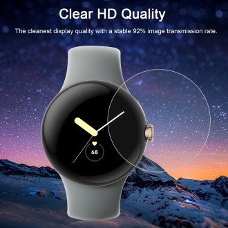 For Google Pixel Watch Smart Watch Tempered Glass Film Screen Protector