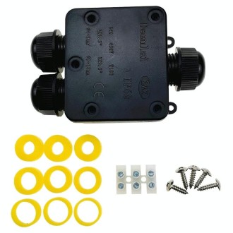 IP68 Waterproof Junction box with Terminal, Sealing Ring:9-12mm