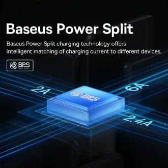 Baseus Flash Series II 1.2m USB + Type-C to Micro USB + 8 Pin + Type-C 100W Fast Charging Cable(Blue)