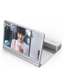 3D High-Definition Mobile Phone Screen Amplifier With Bluetooth Speaker Desktop Stand(White)