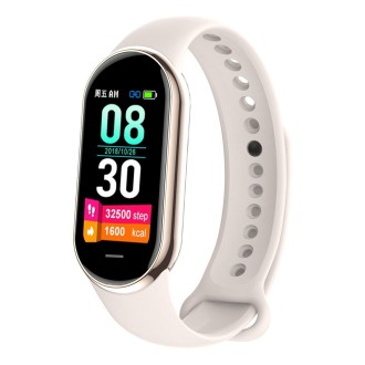 M8 1.14 inch IP68 Waterproof Color Screen Smart Watch,Support  Heart Rate / Blood Pressure / Blood Oxygen / Blood Sugar Monitori