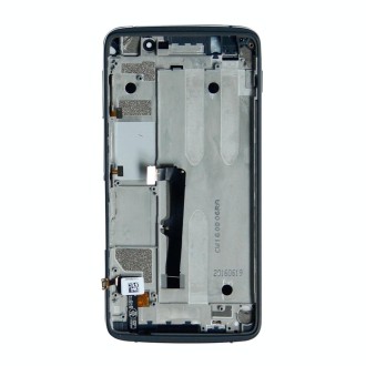 OEM LCD Screen for Alcatel One Touch Idol 4 LTE / 6055 Digitizer Full Assembly with Frame (Black)