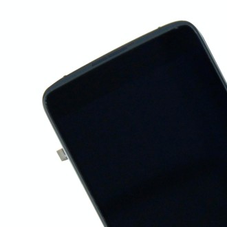 OEM LCD Screen for Alcatel One Touch Idol 4 LTE / 6055 Digitizer Full Assembly with Frame (Black)